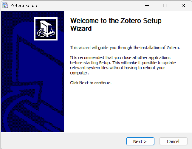 Zotero Passo 1